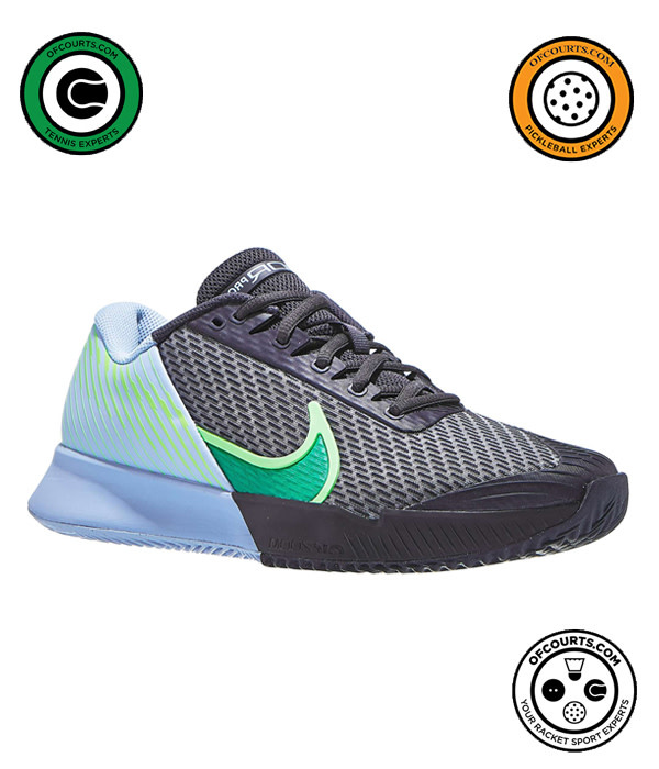 Nike Zoom Vapor Pro 2 Men's Shoe - Gridiron/Green - Of Courts