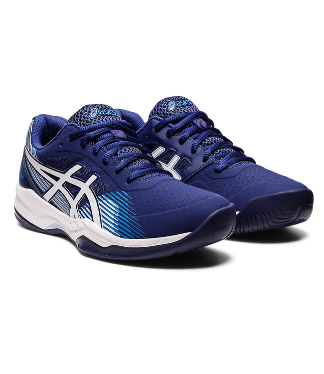 Asics Gel Game 8 Women's Tennis Shoe - Dive Blue/White