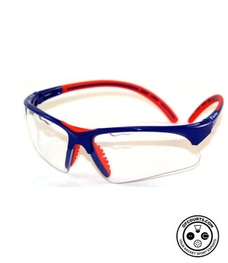 Tecnifibre Squash Eyewear - Blue/Red