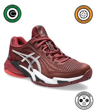 Asics Court FF 3 Men's Tennis Shoe - Antique Red/White