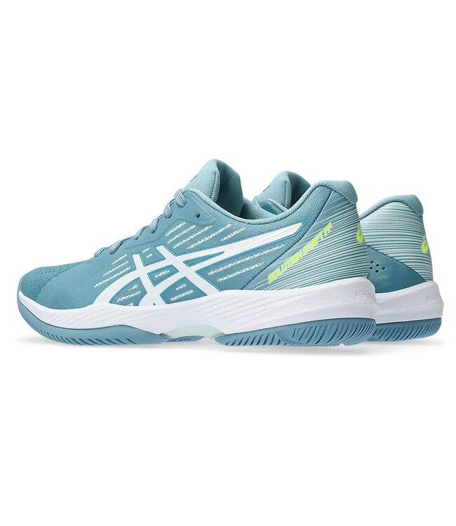 Asics Solution Swift FF Women's Tennis Shoe - Gris Blue/White