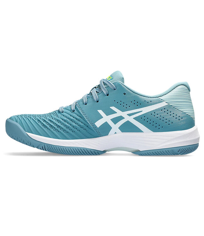 Asics Solution Swift FF Women's Tennis Shoe - Gris Blue/White