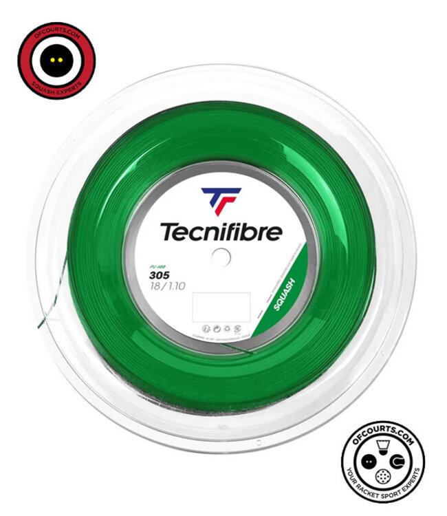 Tecnifibre 305 - 18 Squash String Reel - Of Courts