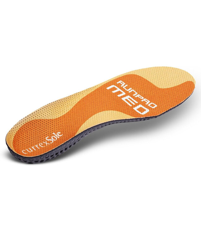 Currex Runpro Insoles Medium Arch - Orange - S