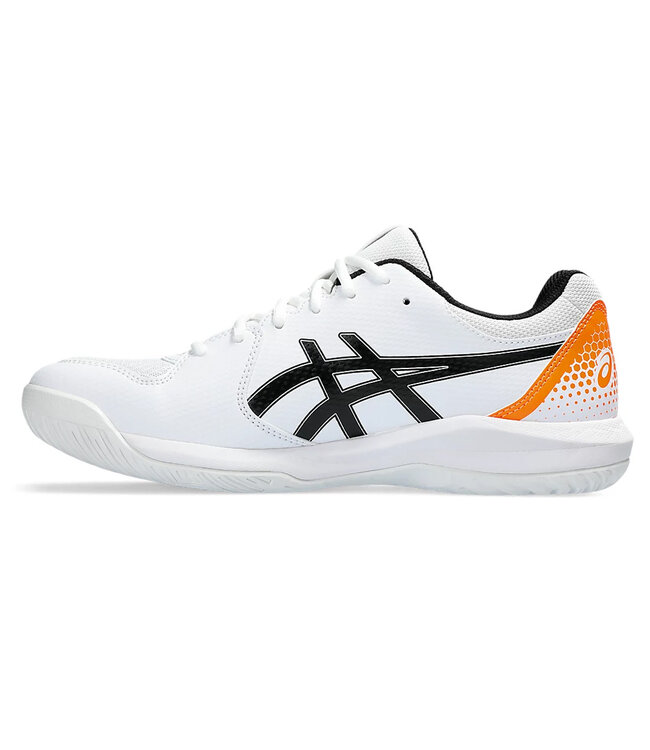 Asics Gel Dedicate 8 Pickleball Men's - White/Orange