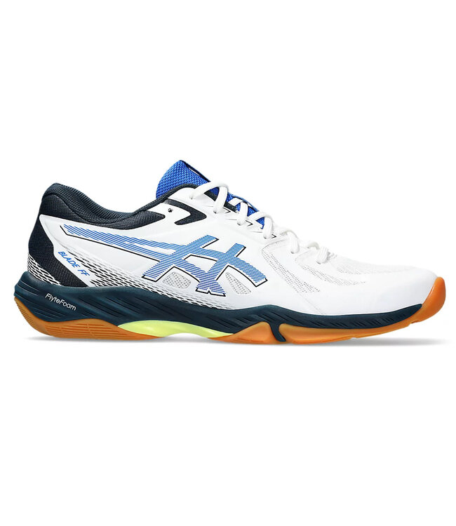 Asics Blade FF Men's Indoor Shoe - White/Illusion Blue @ Lowest Price
