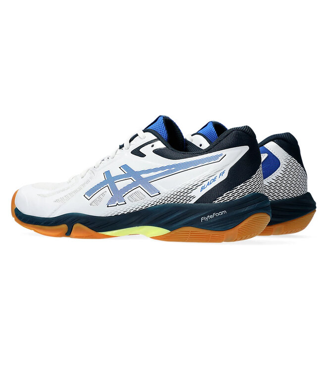 Asics Blade FF Men's Indoor Shoe - White/Illusion Blue @ Lowest Price