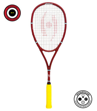 harrow Bancroft Players Special Squash Racquet - Red