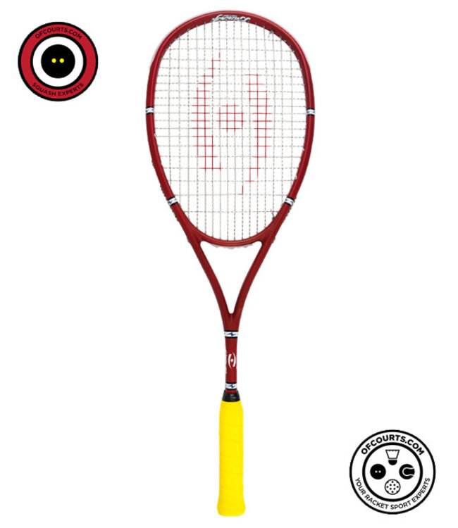 harrow Bancroft Players Special Squash Racquet - Red