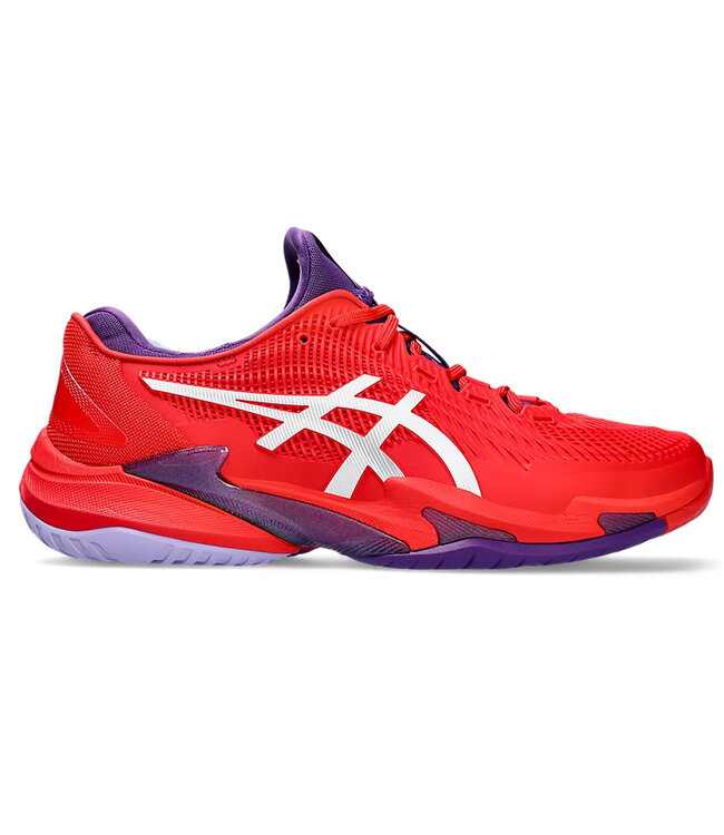 Asics Court FF 3 Novak Men's Tennis Shoe - Classic Red/White