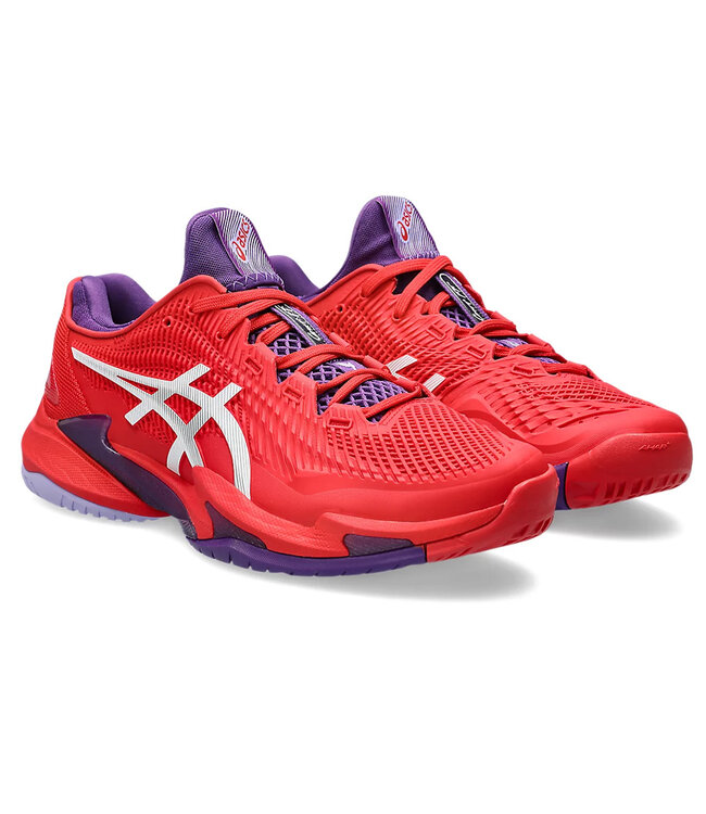 Asics Court FF 3 Novak Men's Tennis Shoe - Classic Red/White