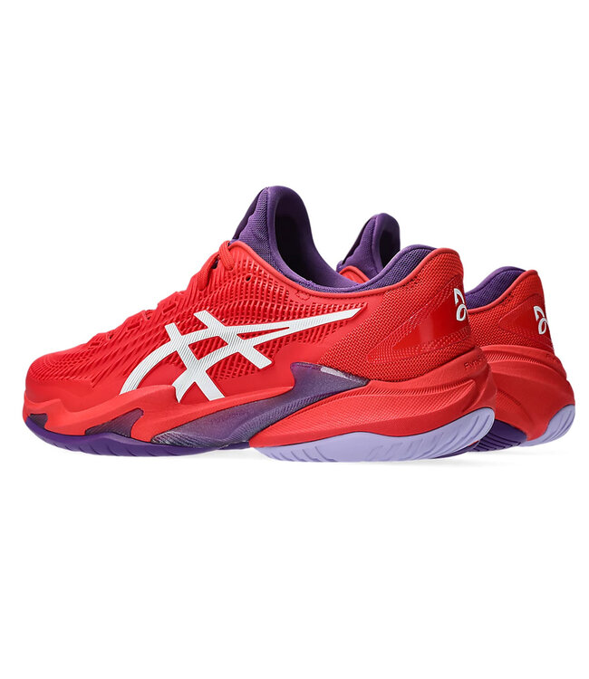 Asics Court FF 3 Novak Men's Tennis Shoe - Classic Red/White