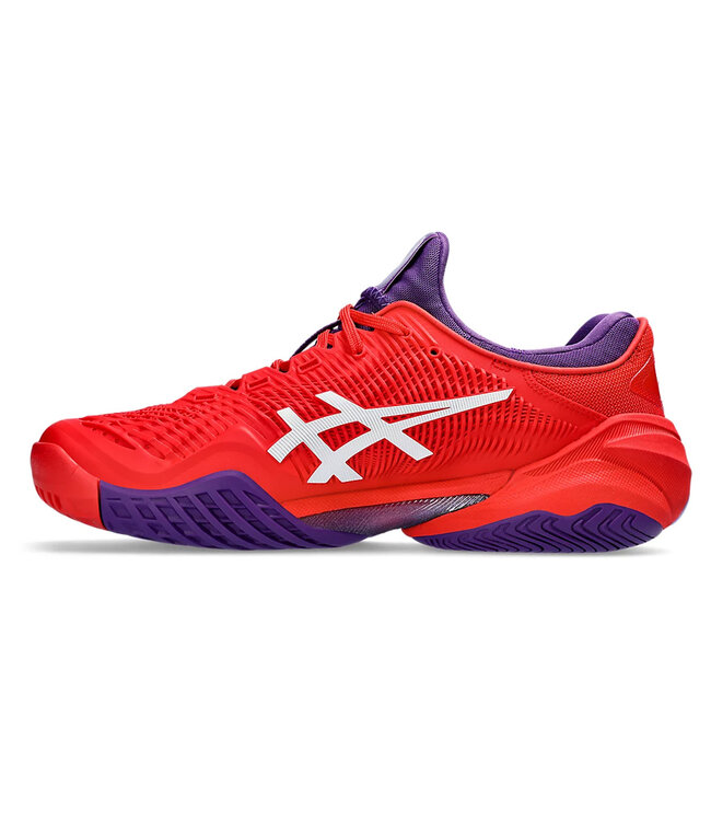 Asics Court FF 3 Novak Men's Tennis Shoe - Classic Red/White