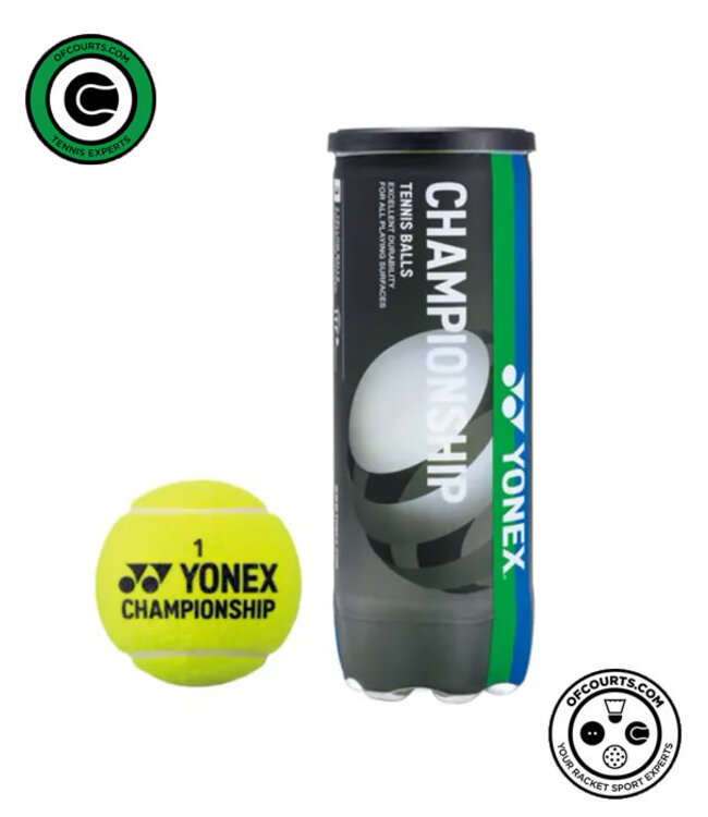 Yonex Championship Tennis Ball - 3 Ball Can
