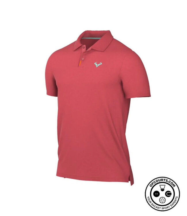 Nike Men's Dri-FIT Rafa Slim Polo - Ember Glow - Of Courts