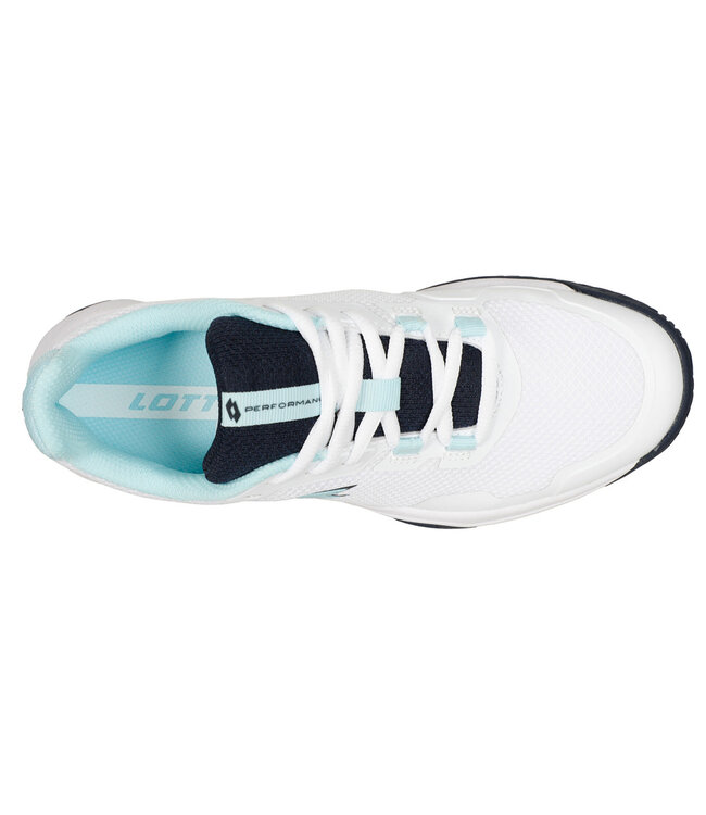 Lotto Mirage 600 III All Court Shoe Women - White/Blue