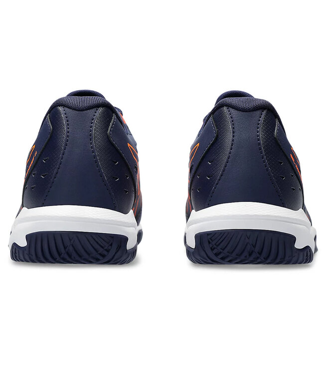 Asics Gel Rocket 11 Men's Indoor Shoe 2 E Wide - Peacoat/Shocking Orange @ Lowest Price