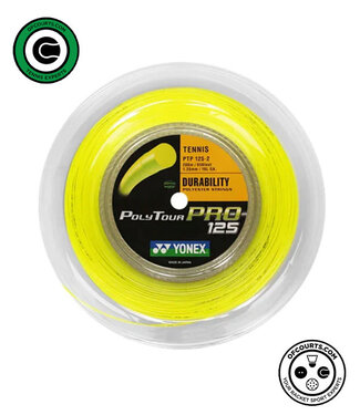 Yonex PolyTour Pro 125 Tennis String Reel - Yellow
