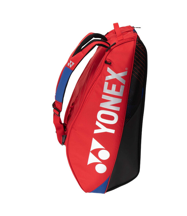 Yonex 92426 Pro Racket Bag 6 Pack - Scarlet