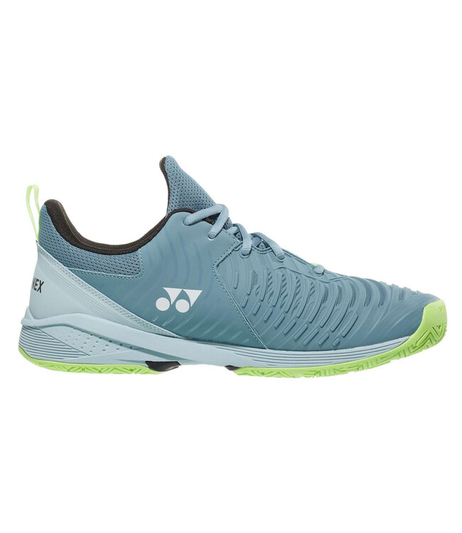 Yonex Power Cushion Sonicage 3 Wide Men's Tennis Shoe - Smoke Blue