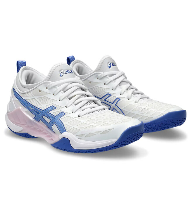 Asics Blast FF 3 Women's Indoor Shoe - White/Sapphire