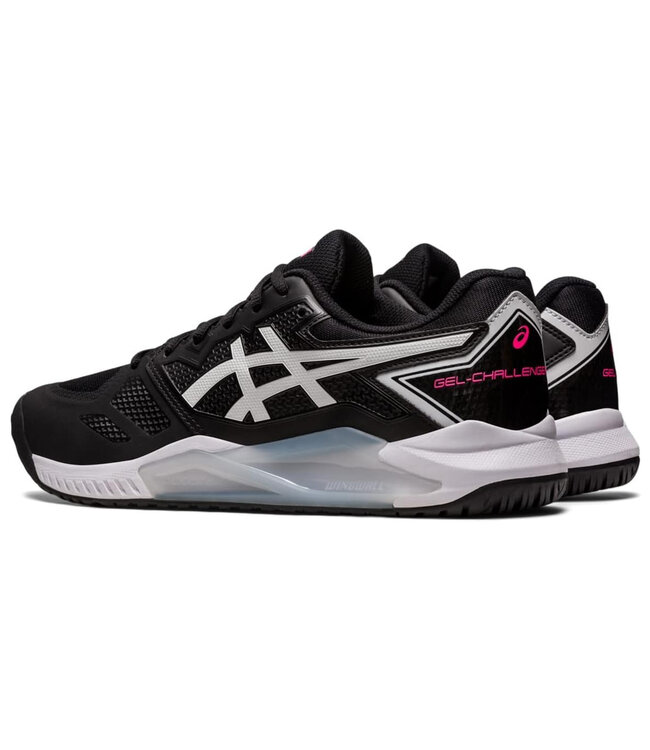 Asics Gel Challenger 13 Men's Tennis Shoe - Black/Hot Pink @ Lowest Price