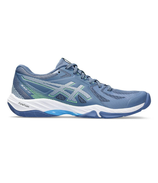 Asics Blade FF Men's Indoor Shoe - White/Blue @ Lowest Price