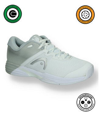 Head Revolt Evo 2.0 Women's Pickleball Shoe - White/Grey