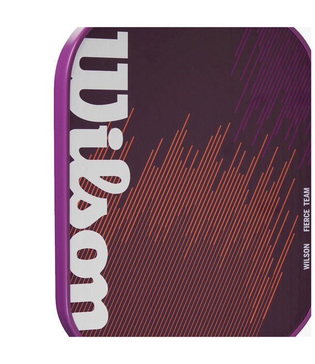 Wilson Fierce Team Pickleball Paddle - Purple