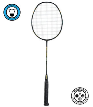 Xamsa Mjollnir Badminton Racket Strung Black