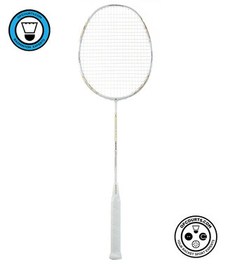 Xamsa Mjollnir Badminton Racket Strung White