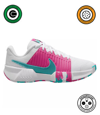 NIke GP Pro Women's Pickleball Shoe - White/Pink