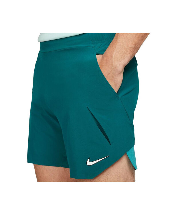 NIke Court Dri-Fit Slam Short - Geode Teal/White