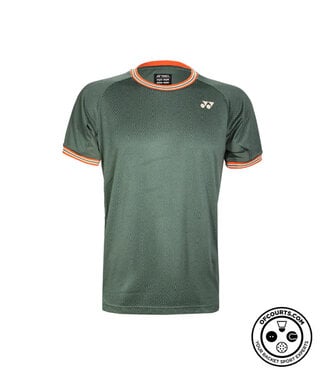 Yonex Men's Crew Neck Shirt 10560 - Olive