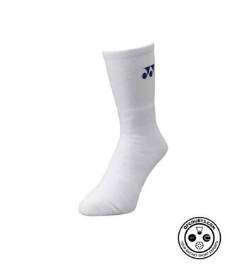 Yonex 19120 Sport Crew Sock - White
