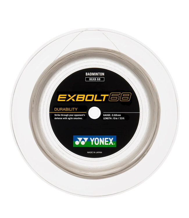 Yonex Exbolt 68 Badminton String Reel - White