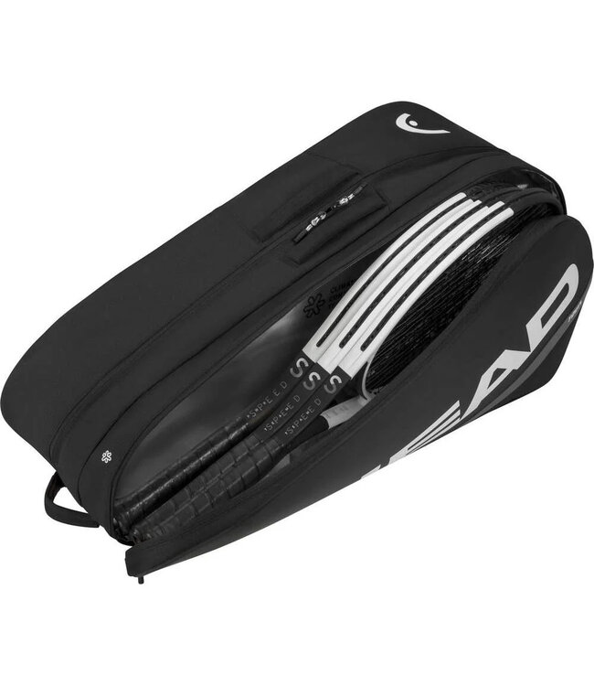 Head Tour Racquet Bag L - Black/White