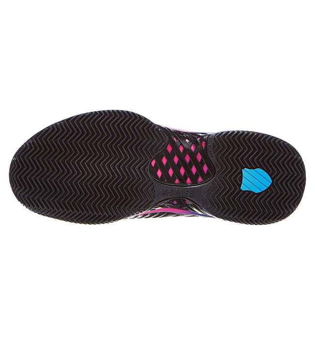 K-Swiss Express Light 3 Padel Men's Shoe - Black/True Blue/Neon