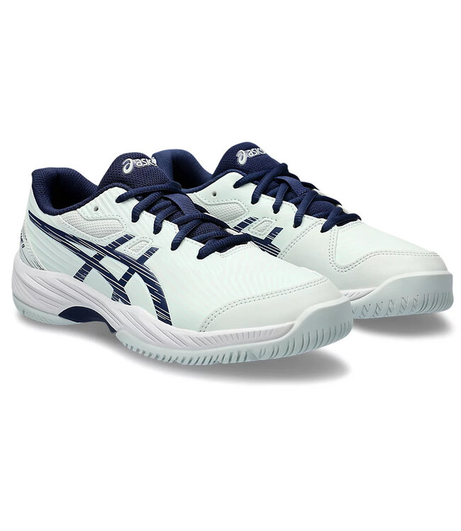 Asics Gel Game 9 GS Junior Tennis Shoe - Pale Mint/Blue Expanse