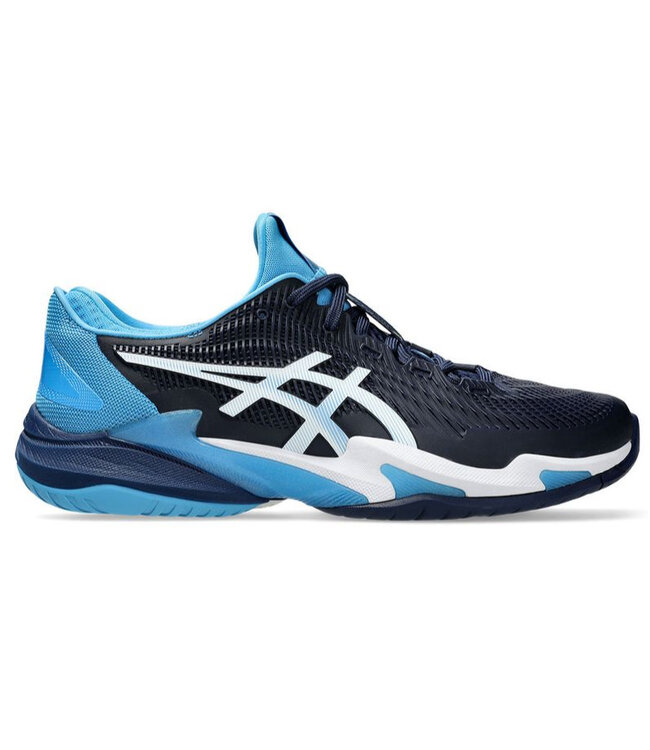Asics Court FF 3 Novak Men's Tennis Shoe - Blue Expanse/White