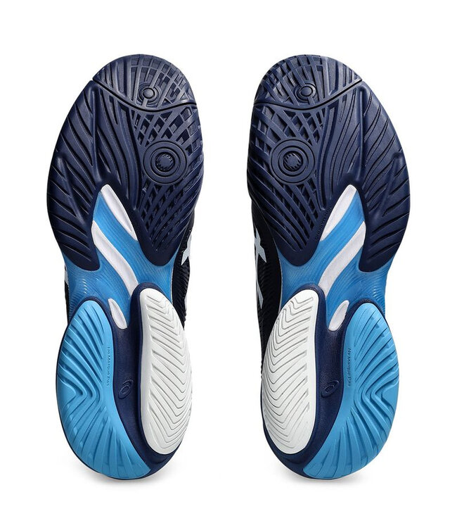 Asics Court FF 3 Novak Men's Tennis Shoe - Blue Expanse/White