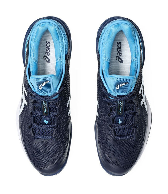 Asics Court FF 3 Novak Men's Tennis Shoe - Blue Expanse/White