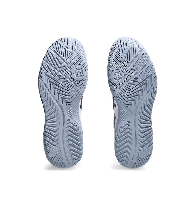 Asics Gel Dedicate 8 Wide Men's Tennis Shoe - White/Mako Blue @ Lowest Price