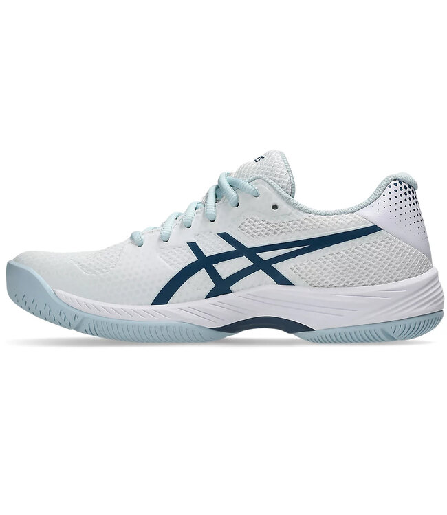 Asics Gel Game 9 Pickleball Women's Shoe - White/Vintage Indigo