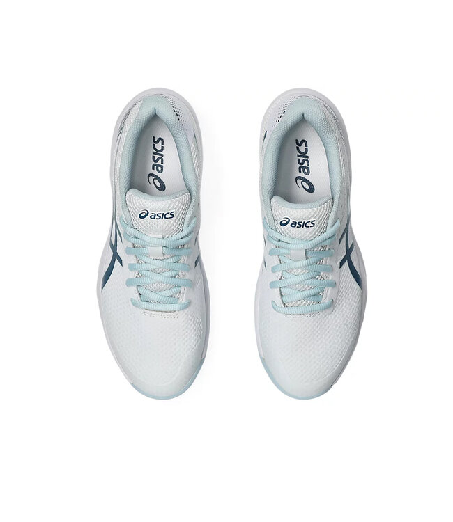 Asics Gel Game 9 Pickleball Women's Shoe - White/Vintage Indigo