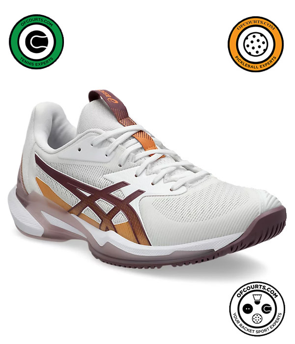 asics Solution Speed FF 　25cm Asics Solution Speed FF 3 Women's Shoe - White/Dusty Muave