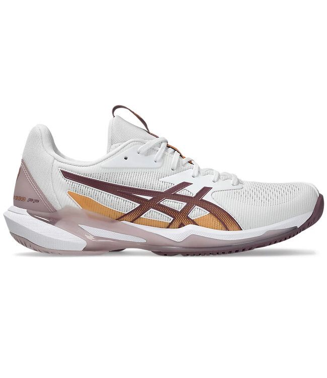 Asics Solution Speed FF 3 Women's Shoe - White/Dusty Mauve