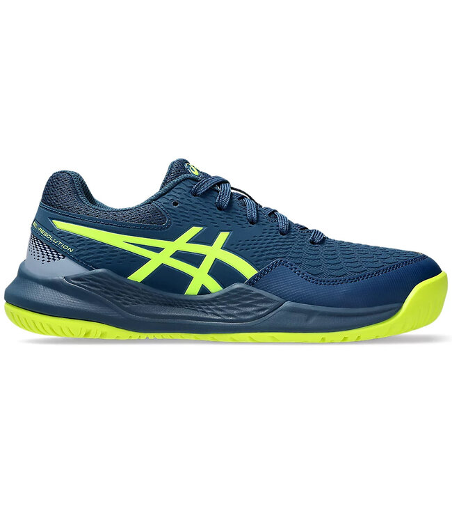 Asics Gel-Resolution 9 GS Junior - Mako Blue/Safety Yellow
