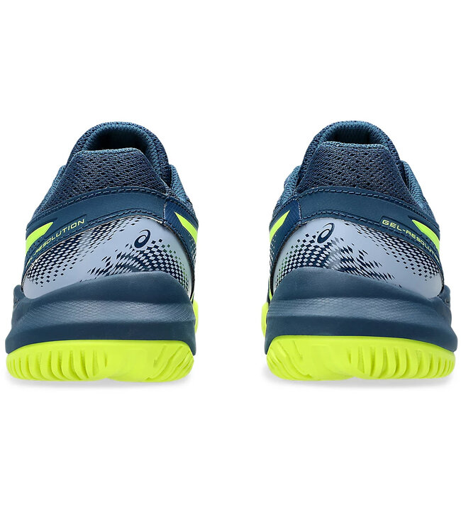 Asics Gel-Resolution 9 GS Junior - Mako Blue/Safety Yellow