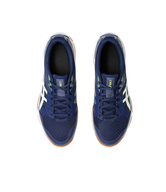 Asics Gel-Rocket 11 Men's Indoor Shoe - Blue Expanse/Safety Yellow @ Lowest Price